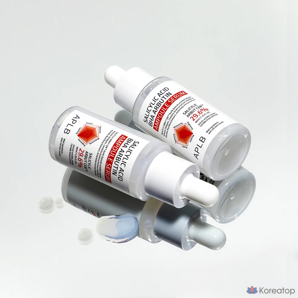 Ампульная сыворотка APLB Salicylic Acid BHA Arbutin Ampoule Serum, 40 мл, 1 шт.