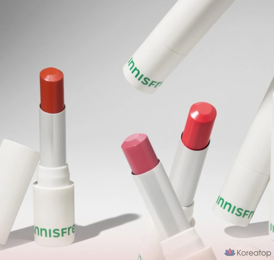 Помада для губ Innisfree Dewy Glowy Lipstick, оттенок 7 Raspberry Plum, 3.5 г, 1 шт., фото 4