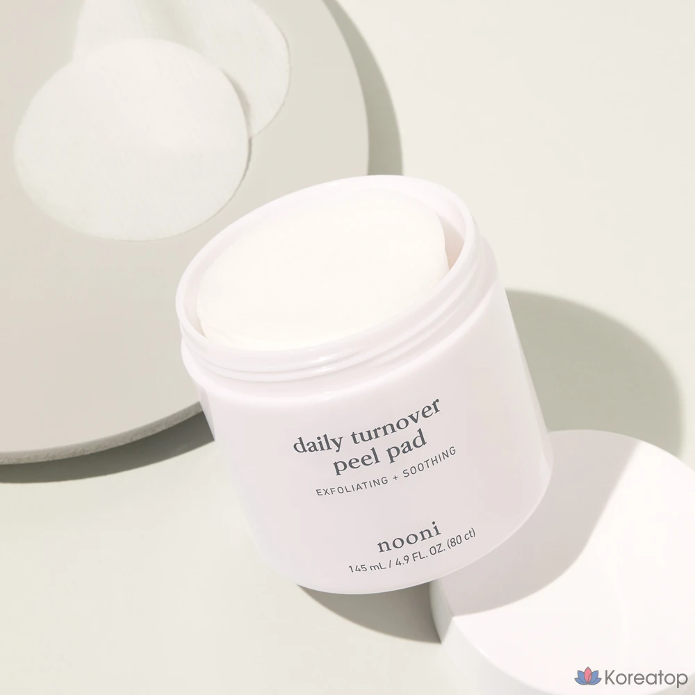 Пэды для лица NOONI AHA Daily Pore Clear Gel Pad, 145 мл, 80 шт.