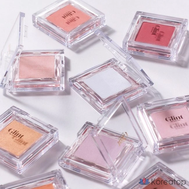 Бронзер-пудра Glint by VDIVOV Baked Blush Blusher, оттенок 03 Melon Bite, 2.4 г, 1 шт., фото 2