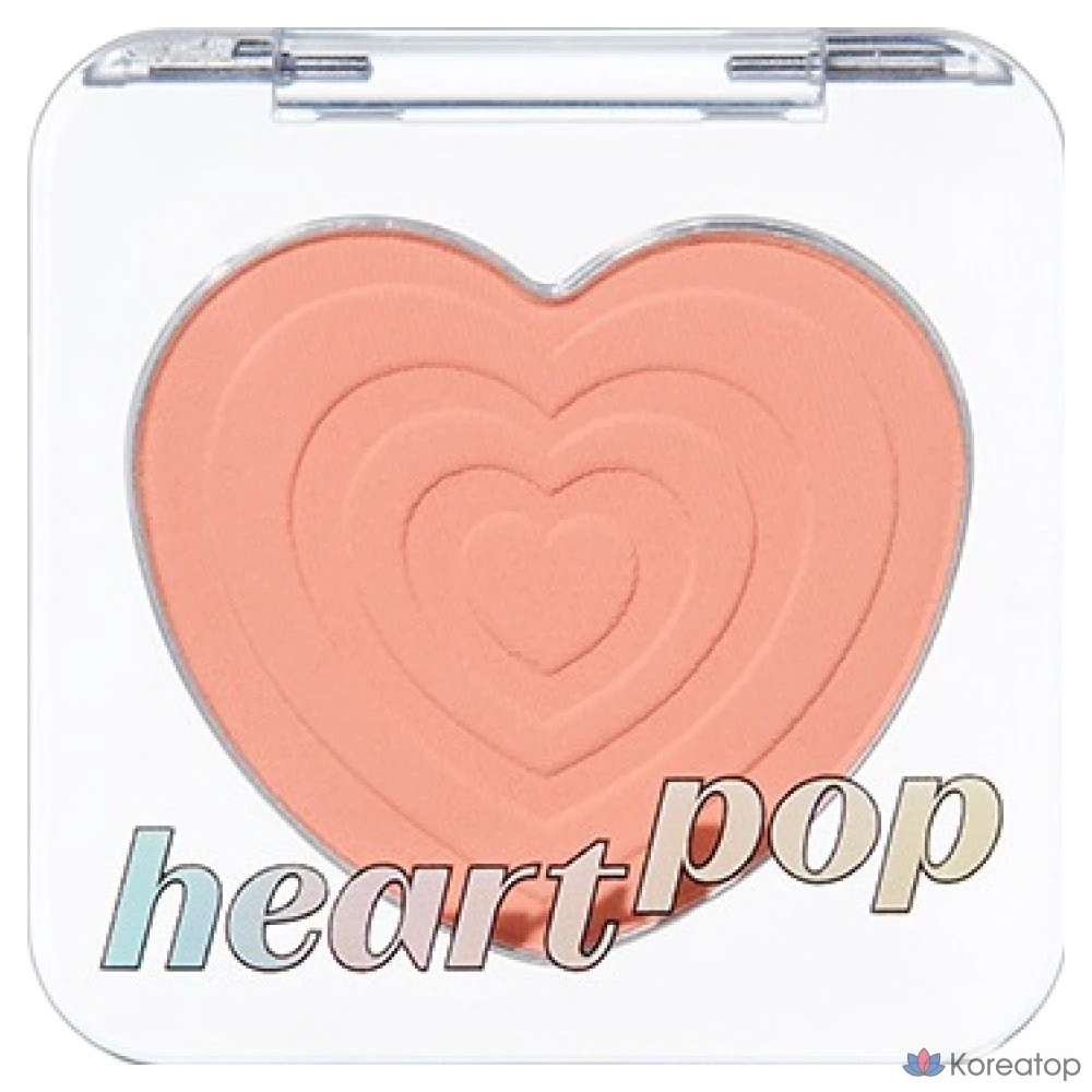 Румяна Etude House Heart Pop Blusher, оттенок Peach Scoop, 4 г, 1 шт.