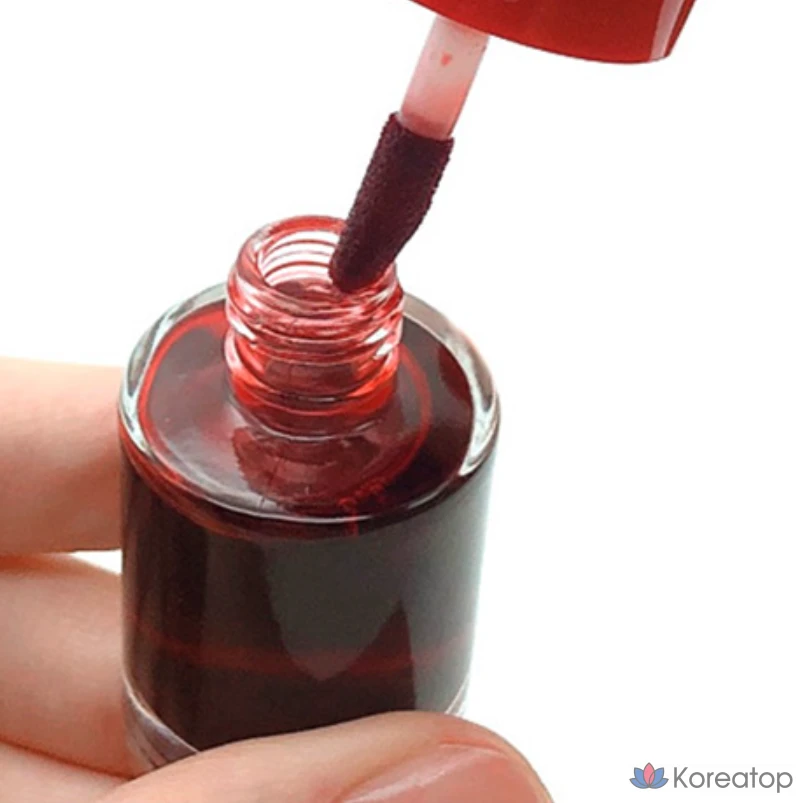 Тинт для губ Etude House Dear Darling Water Tint, оттенок Red Grapefruit Ade, 1 шт., фото 4