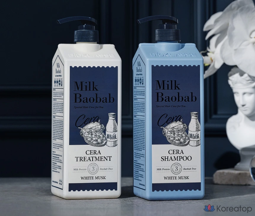 Шампунь Milk Baobab Sera Shampoo White Musk, 1.2 л, 1 шт.