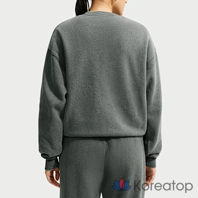 Брюки женские Nike Studio Fleece Medium Weight Oversized High-Rise Washed Cuff Pants, фото 3