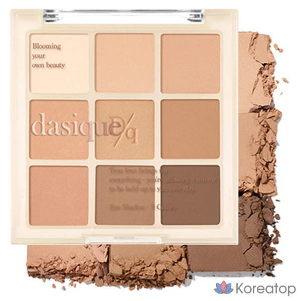 Тени для век Dasique Shadow Palette, оттенок 12 Warm Blending, 1 шт.