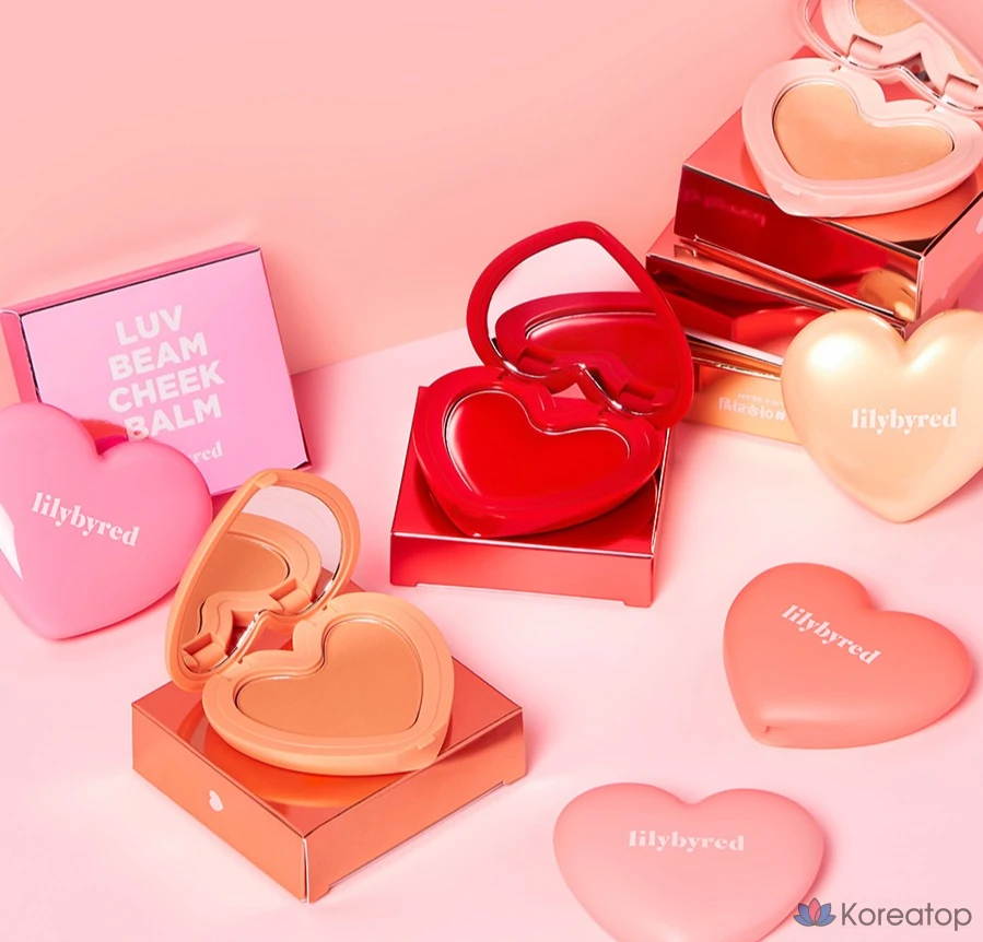 Блушер для щёк Lilybyred Love Beam Cheek Blusher, оттенок Wooah Beam, 4.7 г, 1 шт.