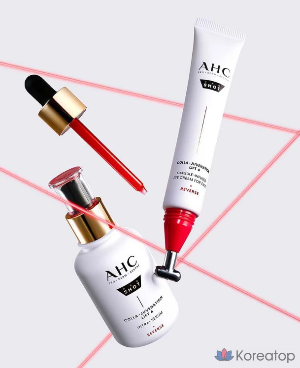 Крем для лица AHC Pro Shot Collagen Juvination Lift 4 Capsule Infused Eye Cream for Face, 30 мл, 1 шт.