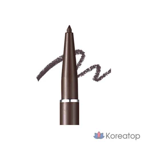 Карандаш для бровей Tony Moly Lovely Eyebrow Auto Pencil, оттенок 3 Gray Brown, 0.1 г, 1 шт.