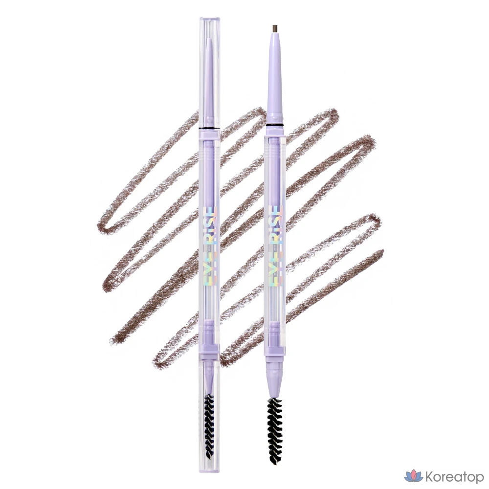 Карандаш для бровей The Face Shop Eye Rise Slim Brow, оттенок 03 Ash Brown, 0.06 г, 1 шт.