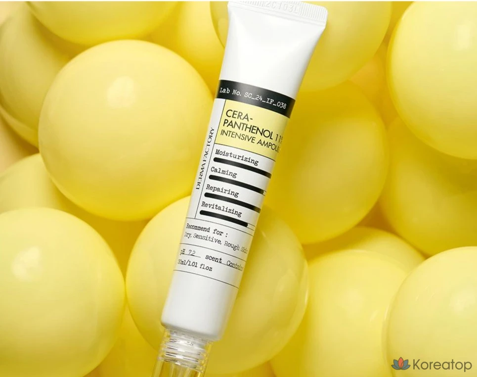 Ампульная сыворотка Derma Factory Cerapanthenol 11% Intensive Ampoule, 30 мл, 1 шт.