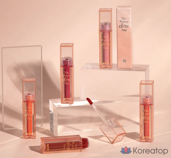 Тинт для губ MERZY The Watery Dew Lip Tint, оттенок WD1 Spring Break, 4 г, 1 шт.