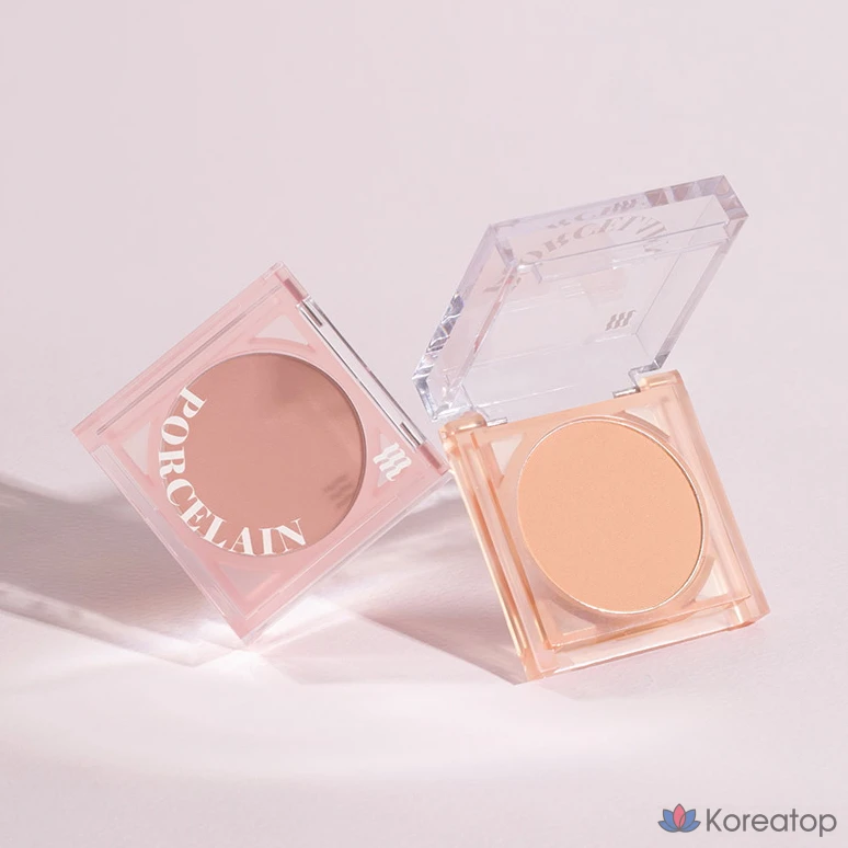 Румяна MERZY Porcelain Cheek Blusher, оттенок Bloom Pink, 4.2 г, 1 шт., фото 7