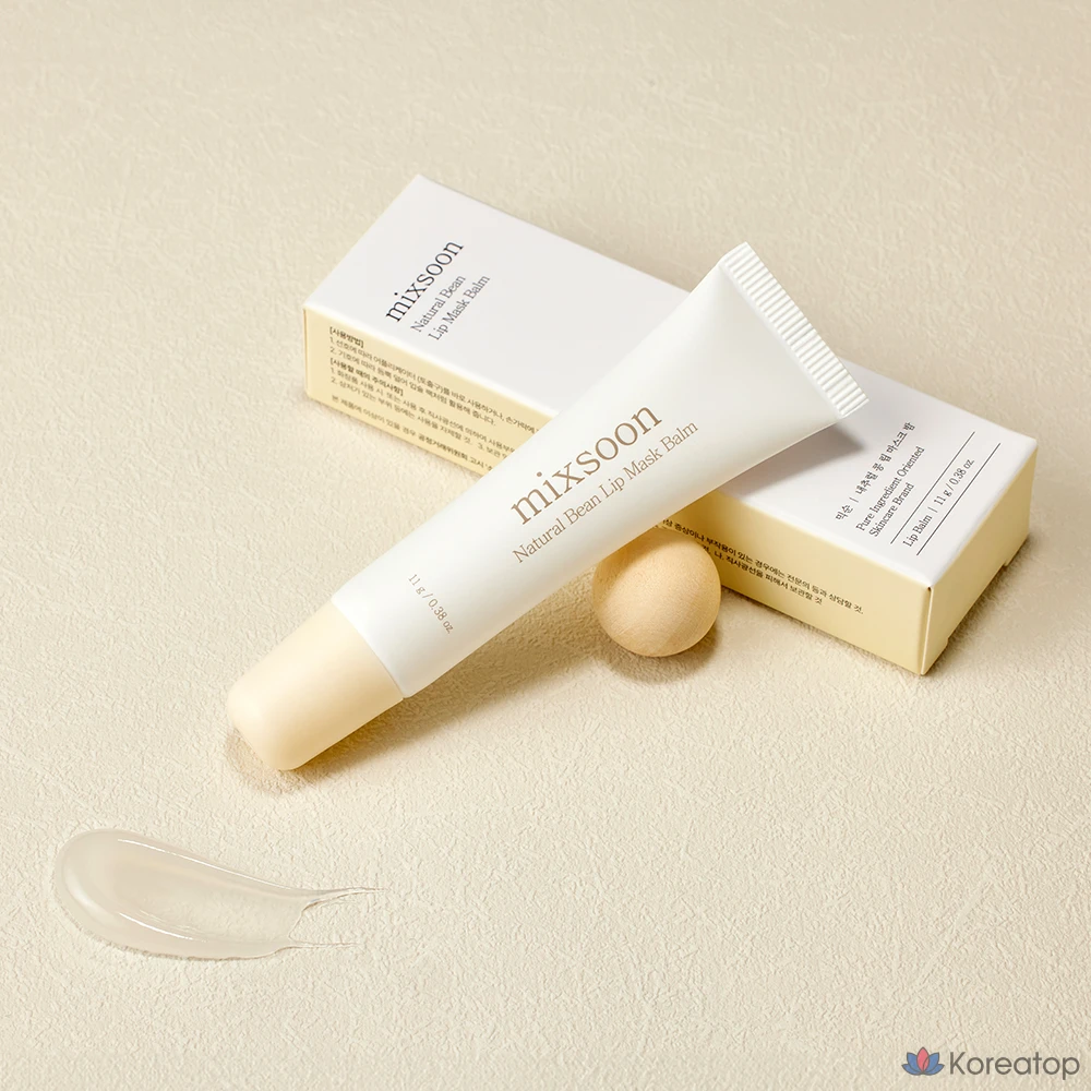 Бальзам для губ MIXSOON Natural Bean Lip Mask Balm, 11 г, 3 шт., фото 4