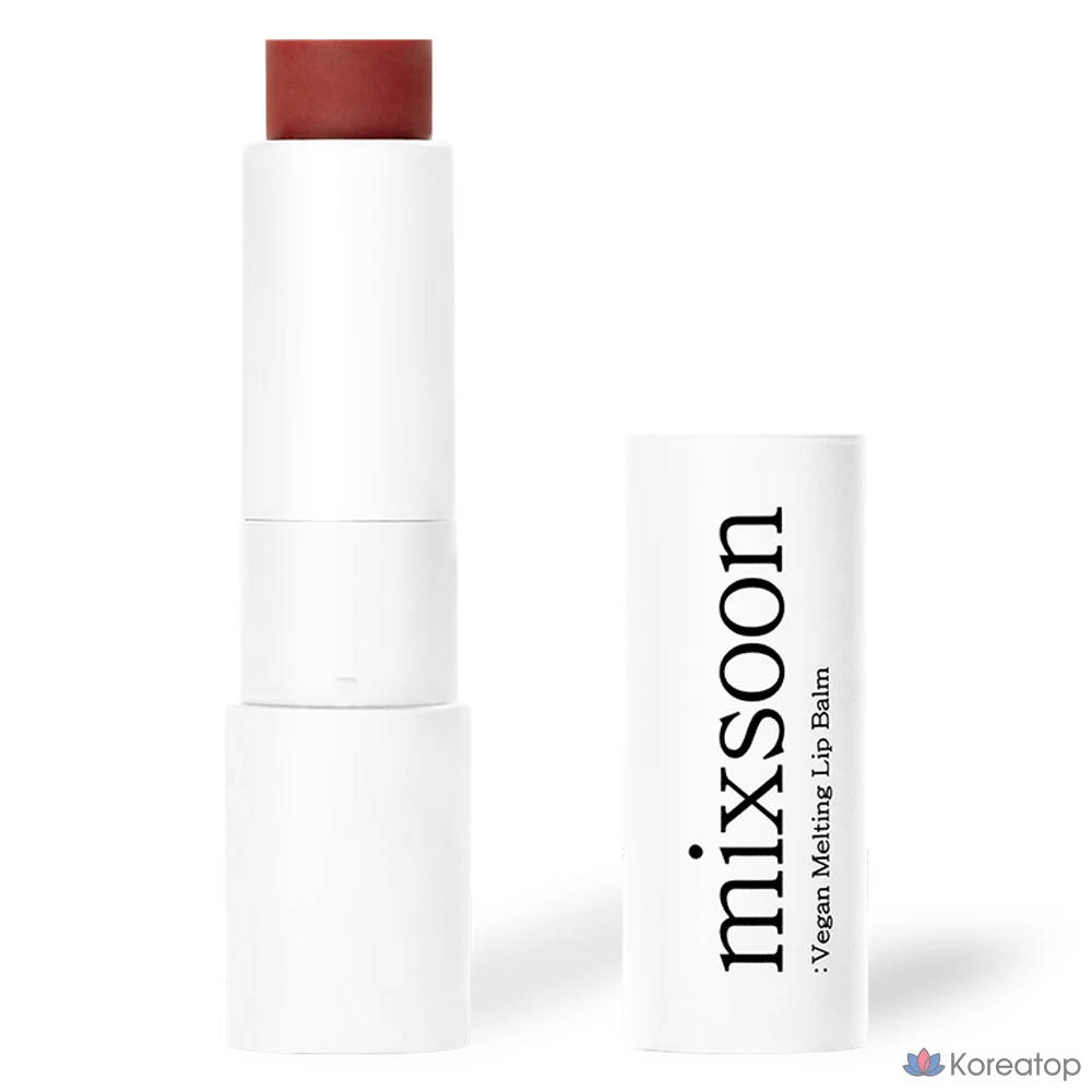 Бальзам для губ MIXSOON Melting Lip Balm, оттенок 02 Dry Rose, 4.1 г, 1 шт.