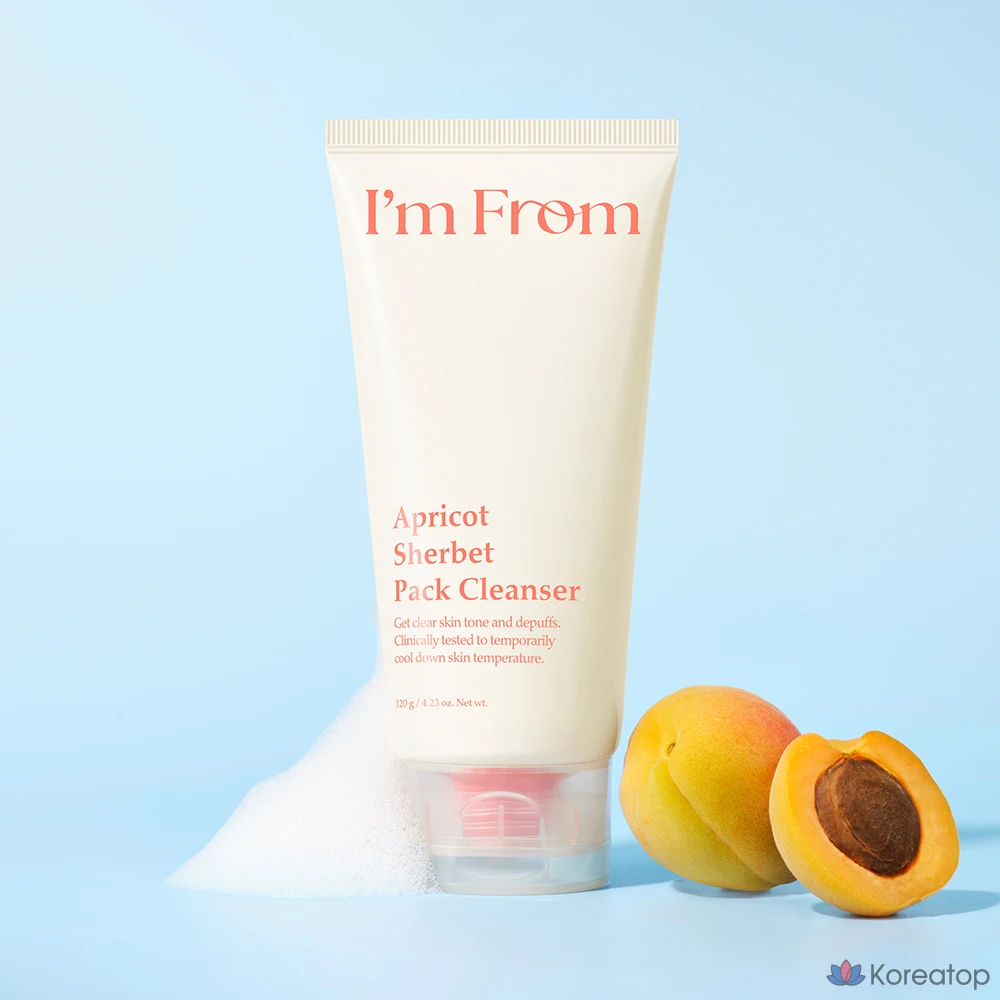 Пилинг-скраб I'm From Apricot Sherbet Pack Cleanser, 120 г, 1 шт.