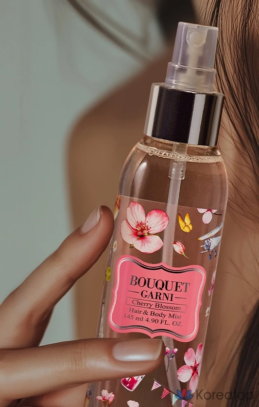 Мист для волос и тела Bouquet garni Cherry Blossom, 145 мл, 1 шт.