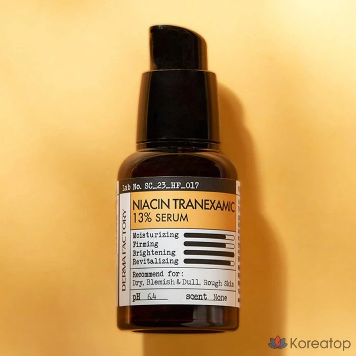 Сыворотка Derma Factory Niacin Tranexamic Acid 13% Serum, 30 мл, 1 шт.