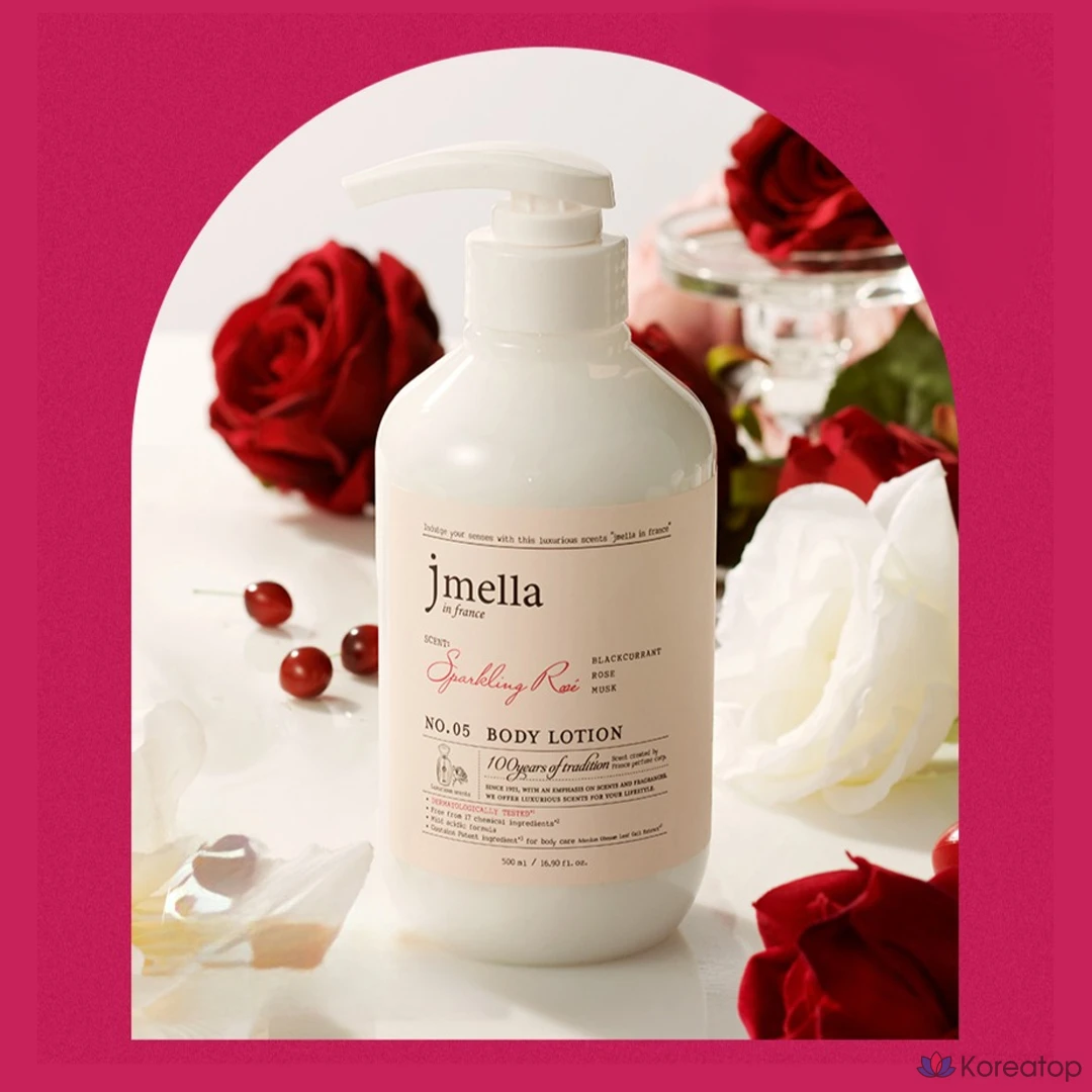 Лосьон для тела Jmella In France Body Lotion Sparkling Rose, 500 мл, 1 шт.