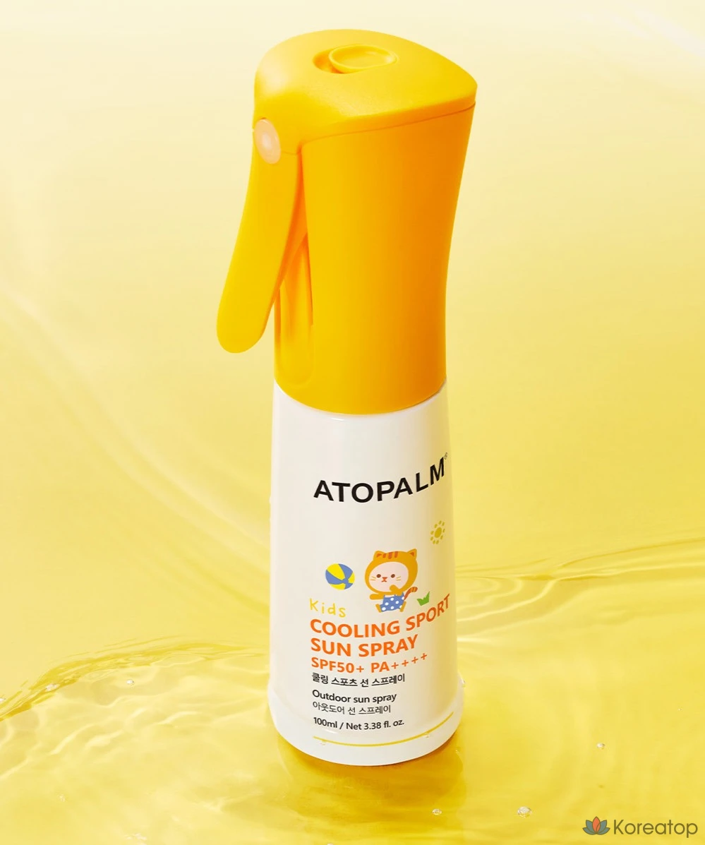 Солнцезащитный спрей Atopalm Kids Cooling Sports Sun Spray SPF50+ PA++++, 100 мл, 1 шт.
