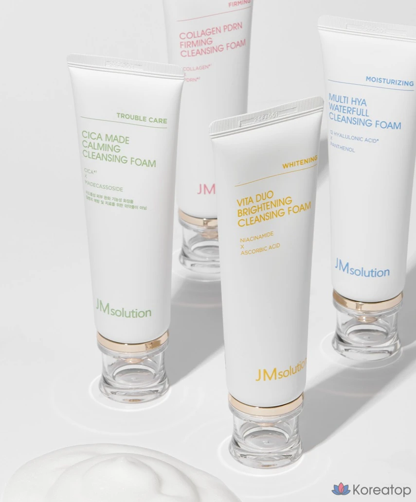 Очищающая пенка JM Solution Collagen PDRN Firming Cleansing Foam, 120 мл, 1 шт.