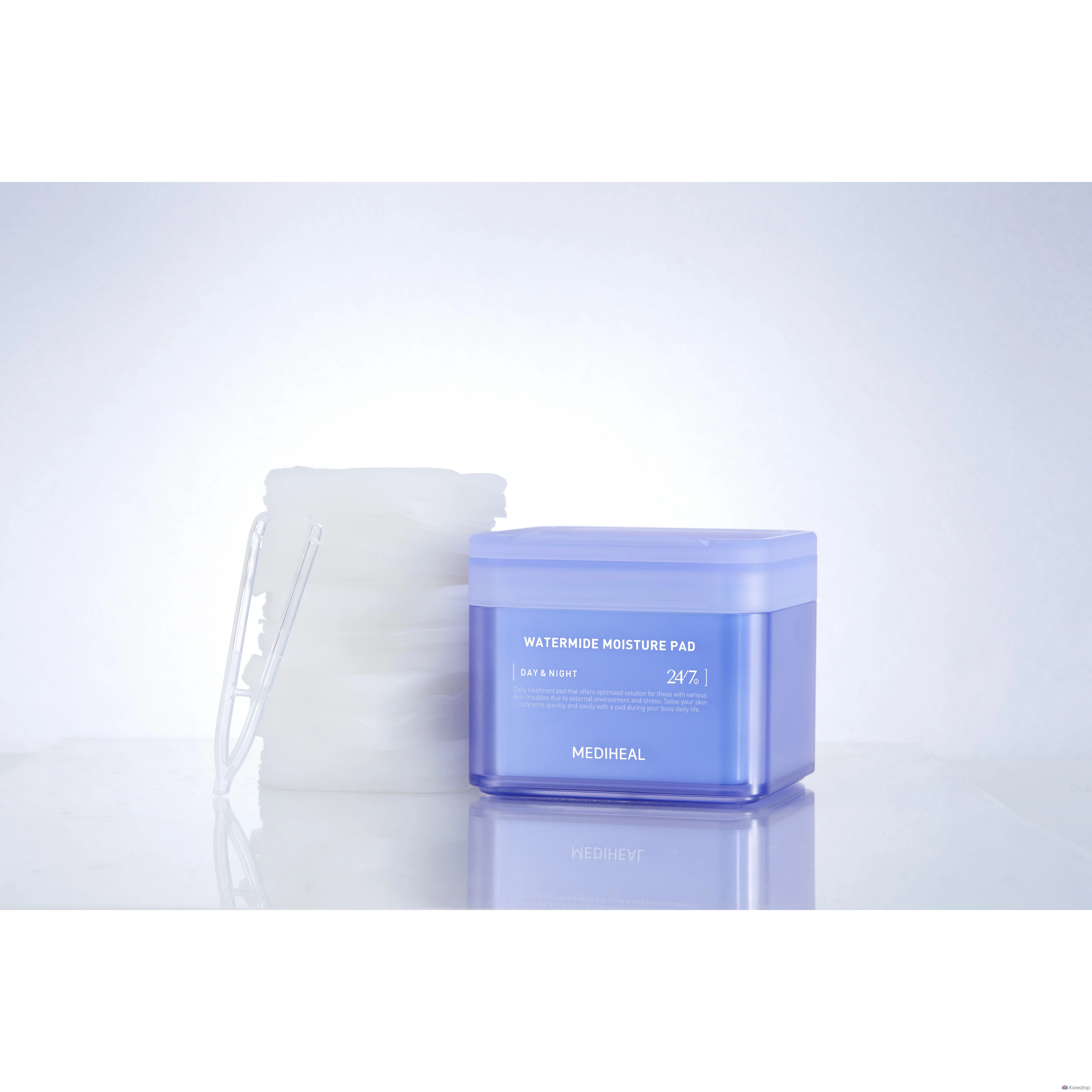 Пэды для лица MEDIHEAL Watermide Moisture Boosting Pad, 150 мл, 100 шт.