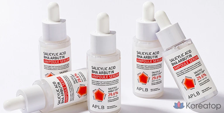 Ампульная сыворотка APLB Salicylic Acid BHA Arbutin Ampoule Serum, 40 мл, 1 шт.