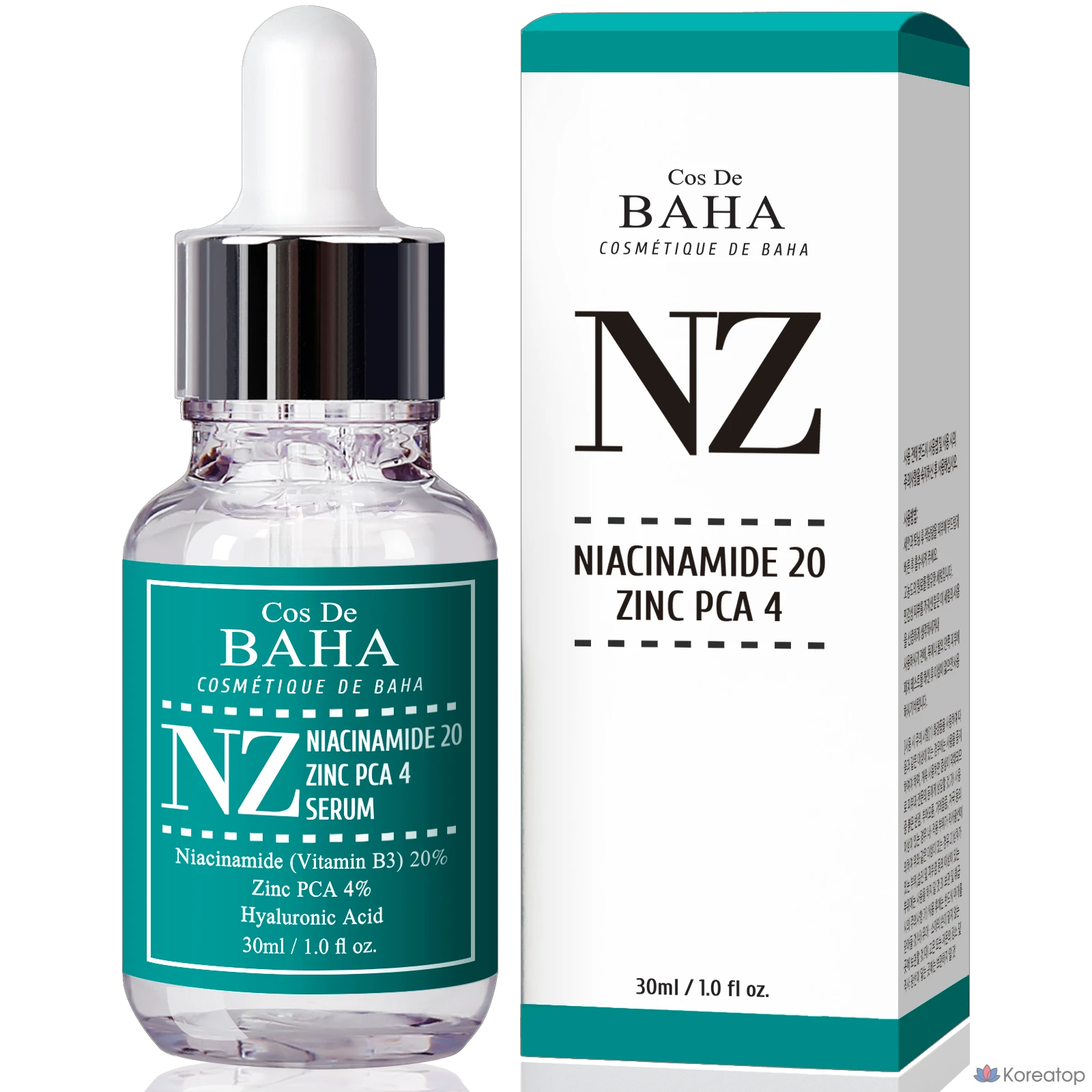 Сыворотка Cos De Baha Niacinamide High Concentration NZ Serum, 30 мл, 1 шт.