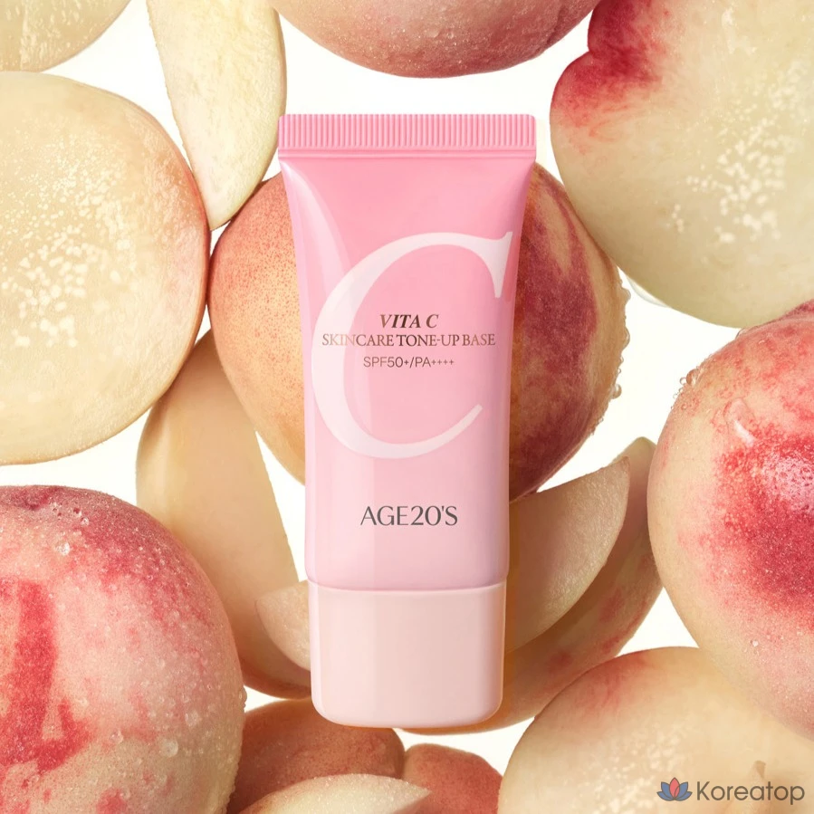 Тон-ап база AGE 20S Vitamin C Skincare Tone-Up Base SPF50+ PA++++, 30 г, 30 мл, 1 шт.