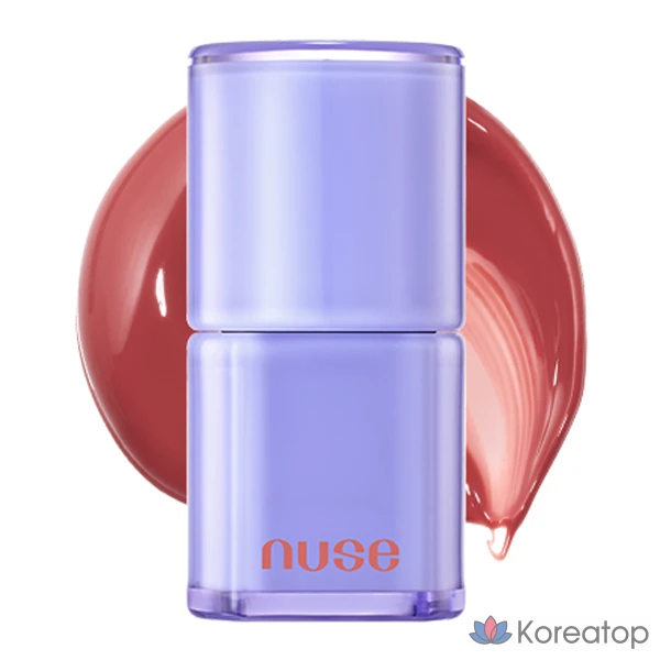 Тинт для губ nuse Care Lip Tintual Tint, оттенок 04 Posy Rosy, 4.5 г, 1 шт.