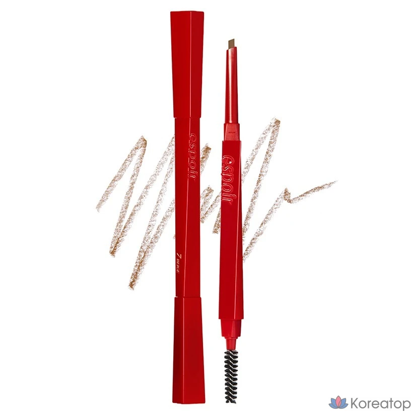 Карандаш для бровей Espoir The Brow Balance Pencil, оттенок 7 Beige, 0.1 г, 1 шт.