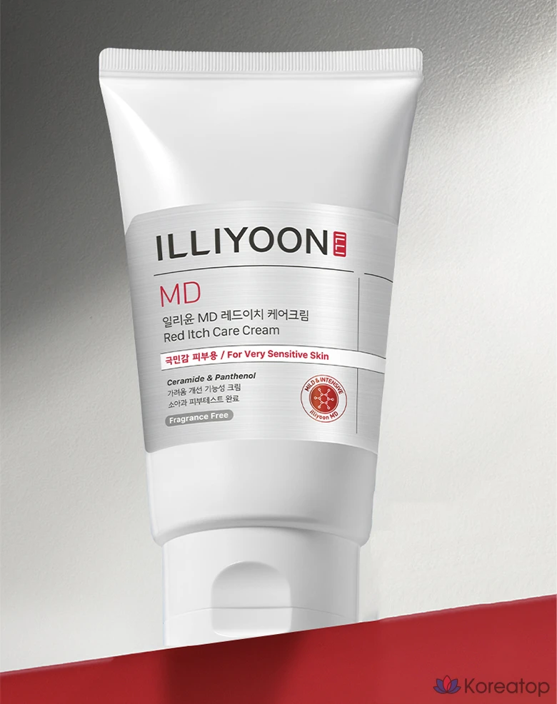 Крем для лица ILLIYOON MD Red Ich Care Cream Unscented, 128 мл, 1 шт., фото 3