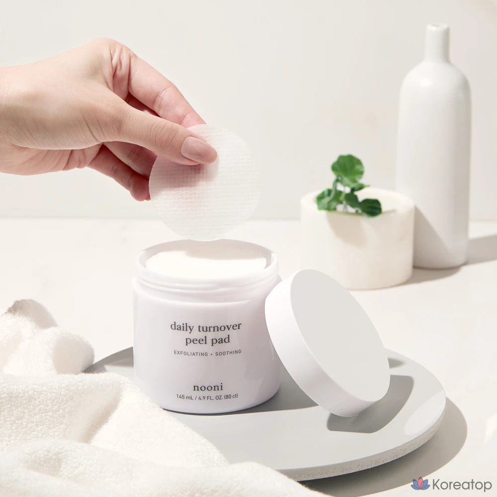 Пэды для лица NOONI AHA Daily Pore Clear Gel Pad, 145 мл, 80 шт.