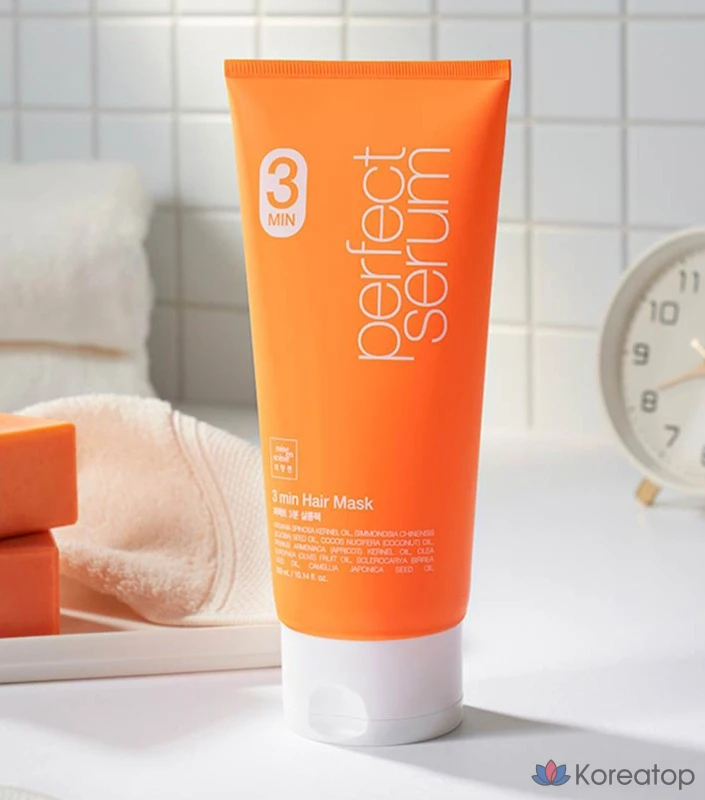 Маска для волос Mise en Scene Perfect 3-Minute Salon Pack, 300 мл, 1 шт.