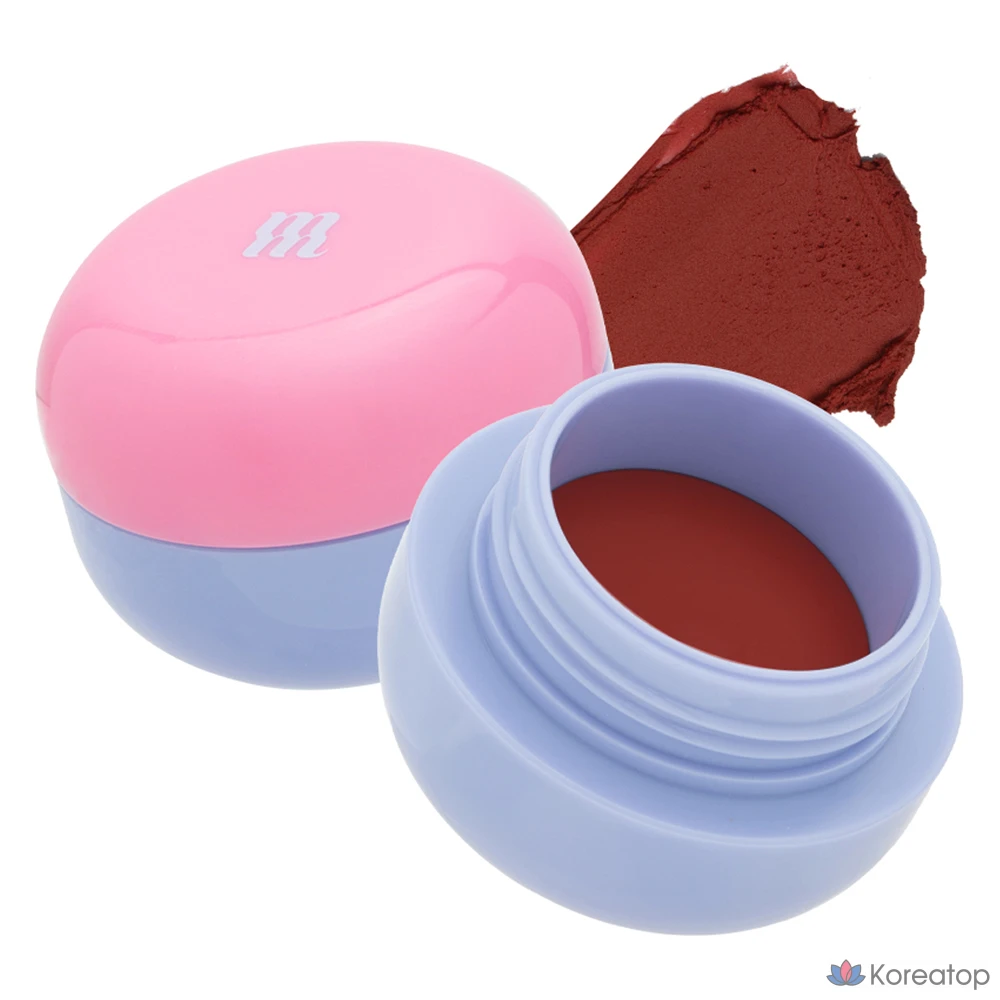 Тинт для губ MERZY Blurry Lip Mousse, оттенок BL10 Apple Wood, 6 г, 1 шт.