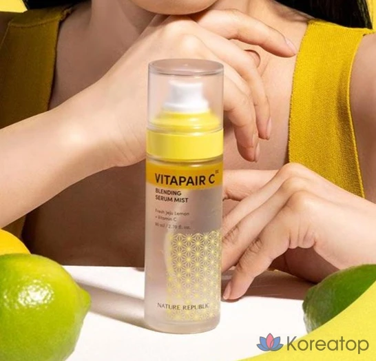 Сыворотка-спрей Nature Republic Vita C Blending Serum Mist, 80 мл, 1 шт.