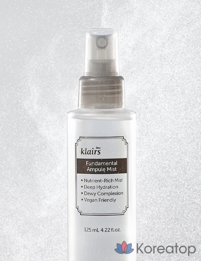 Ампульная сыворотка Dear, Klairs Fundamental Ampoule Mist, 125 мл, 1 шт.