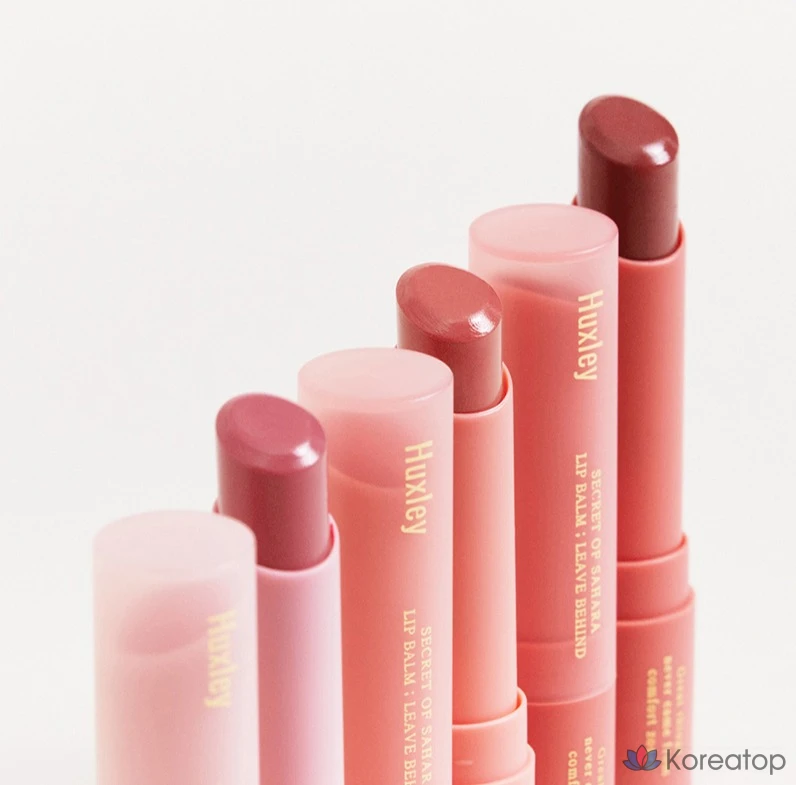 Бальзам для губ Huxley Live Behind Lip Balm, оттенок Marrakech Sunset, 3 г, 1 шт.