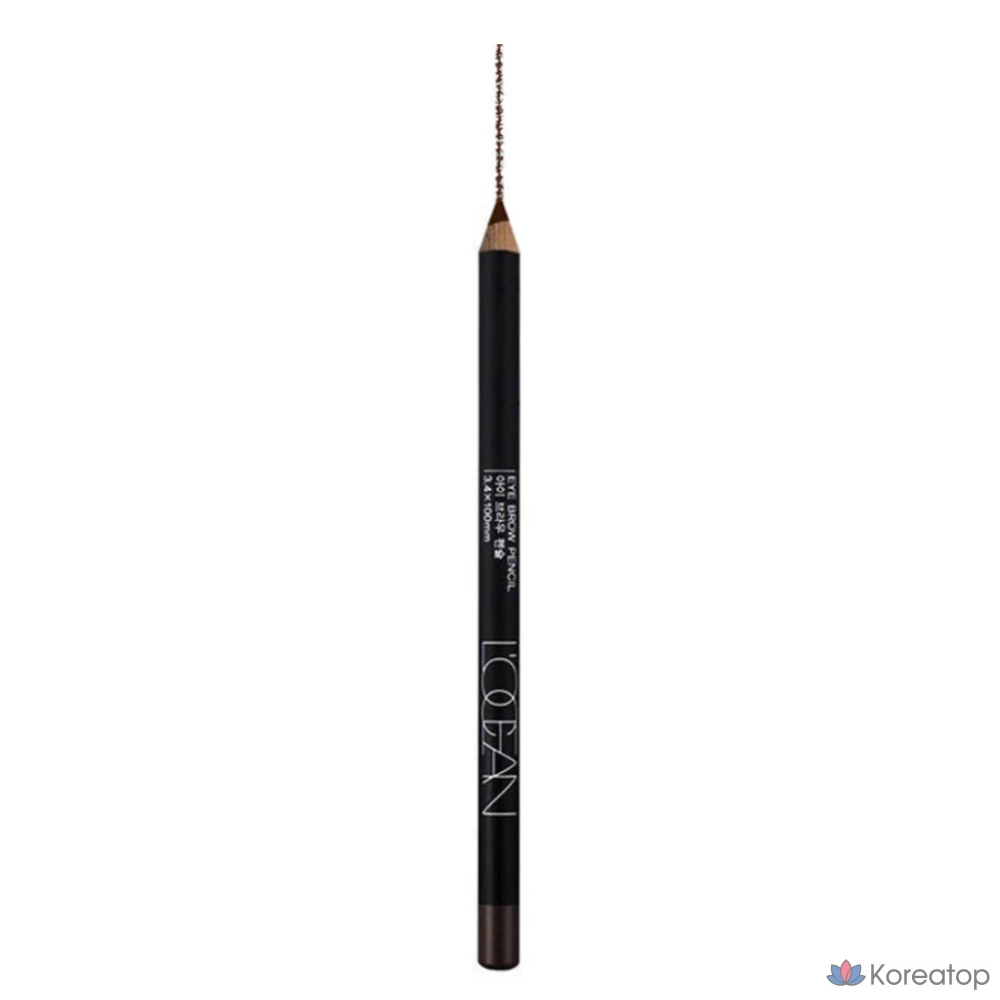 Карандаш для бровей Heartpercent Roseang Eyebrow Wood Pencil, оттенок 03 Dark Brown, 3.8 x 3.8 x 3 см, 1 шт.