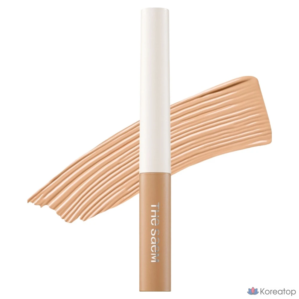 Консилер для бровей The Saem Cover Perfection Brow Concealer, оттенок 1.5 Natural Beige, 4 г, 1 шт.