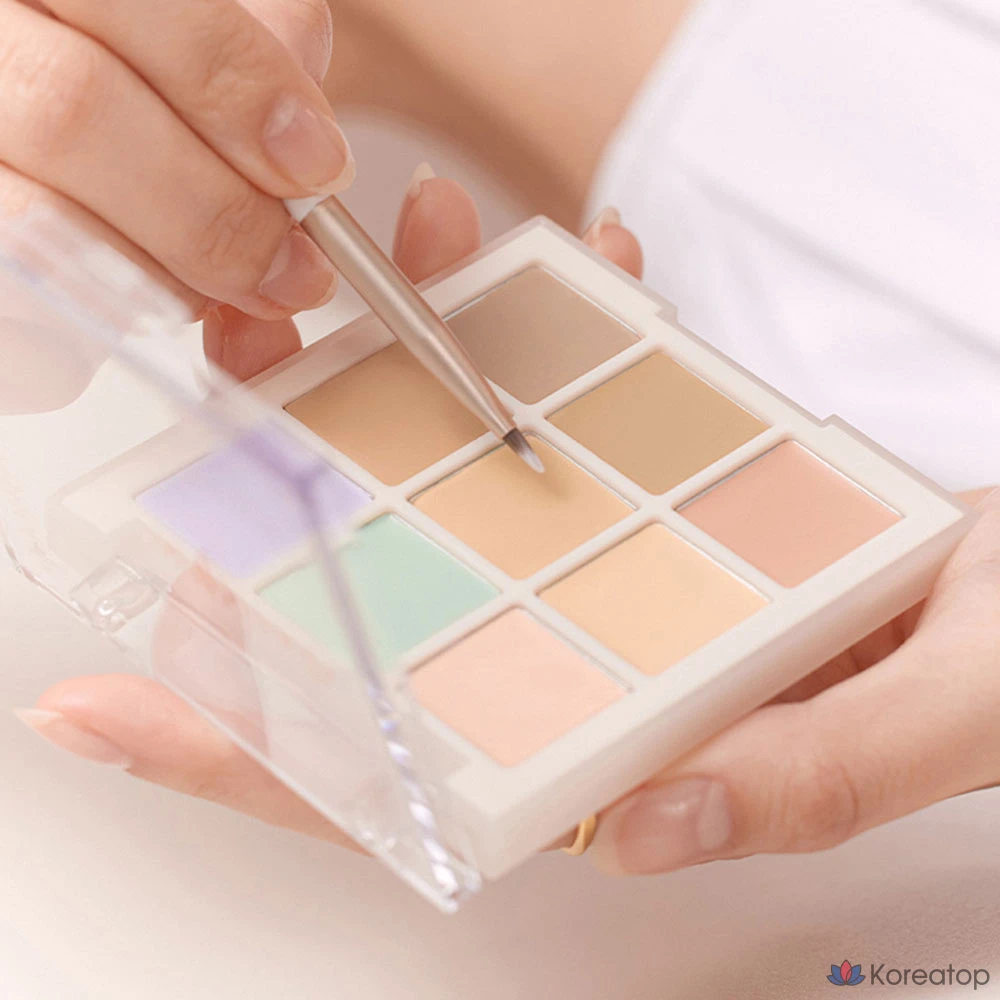 Консилер-палетка Dasique Pro Concealer Palette, оттенок 01 Cover, 9 г, 1 шт.