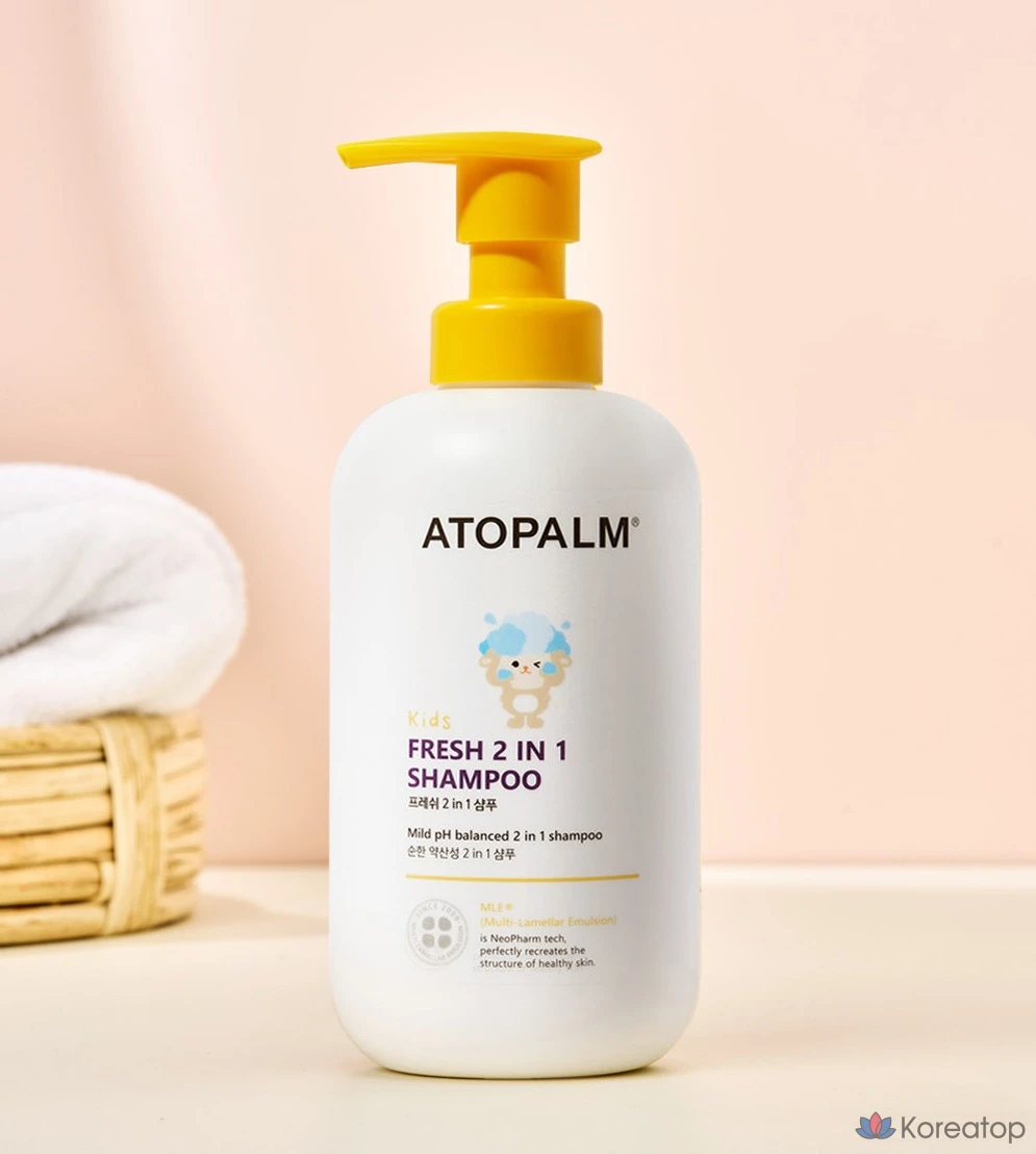 Шампунь Atopalm Kids Fresh 2 in 1, 460 мл, 1 шт.