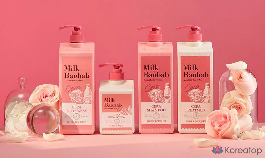Шампунь Milk Baobab Cera Shampoo Flora Bouquet, 1.2 л, 1 шт.