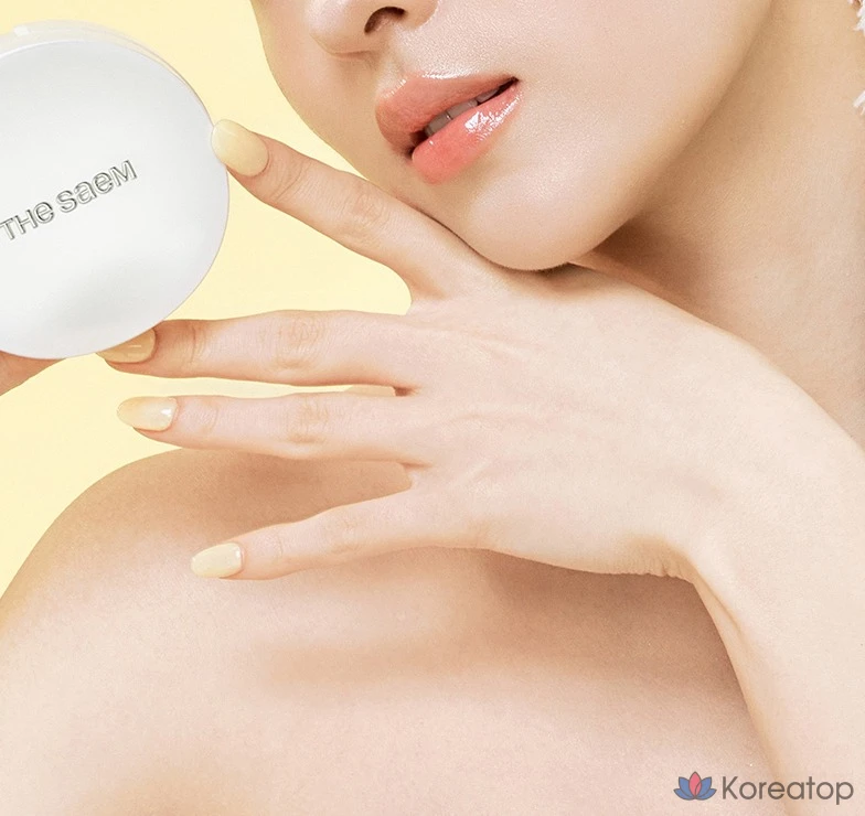 Кушон The Saem Skin Perfection Glutathione Toning Cushion, оттенок 19N Clear Beige, 12 г + 12 г, 1 шт., фото 5