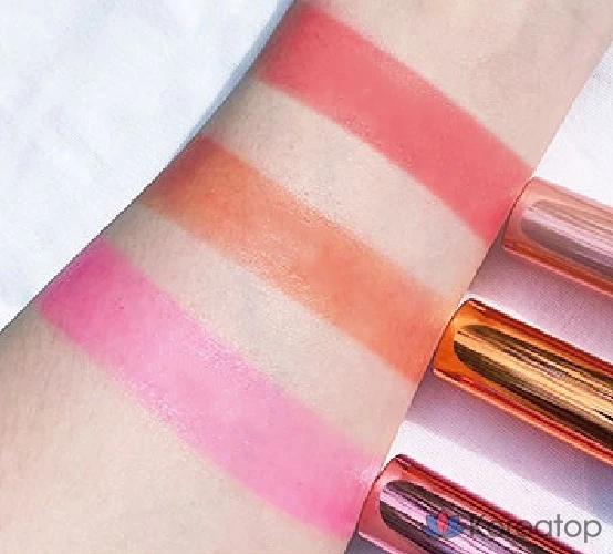 Бальзам-тинт для губ DEWYCEL Tintouring Tint Balm, оттенок Rare Coral, 4.5 г, 1 шт., фото 9