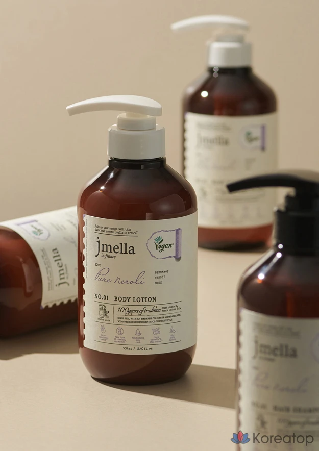 Лосьон для тела Jmella In France Pure Neroli Vegan Body Lotion, 500 мл, 1 шт.