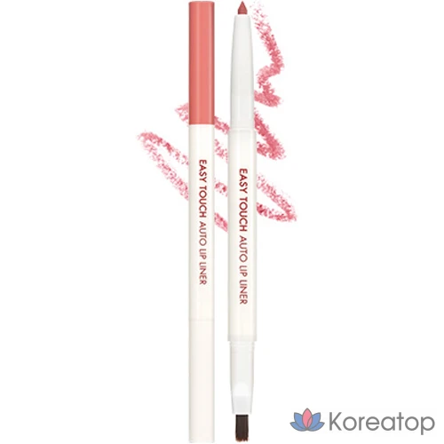 Автоматический карандаш для губ Tony Moly Easy Touch Auto Lipliner, оттенок 02 Rose Pink, 0.2 г, 1 шт.