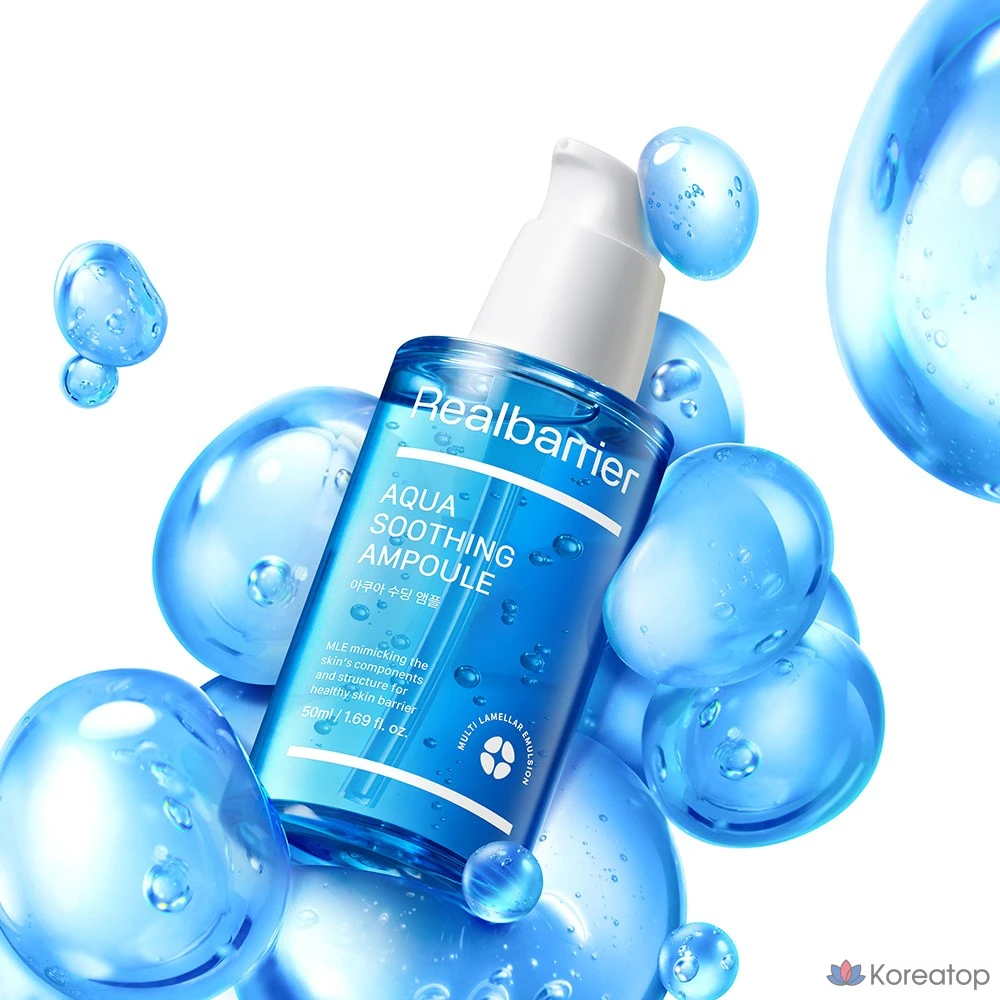 Ампульная сыворотка Real Barrier Aqua Soothing Ampoule, 50 мл, 1 шт.