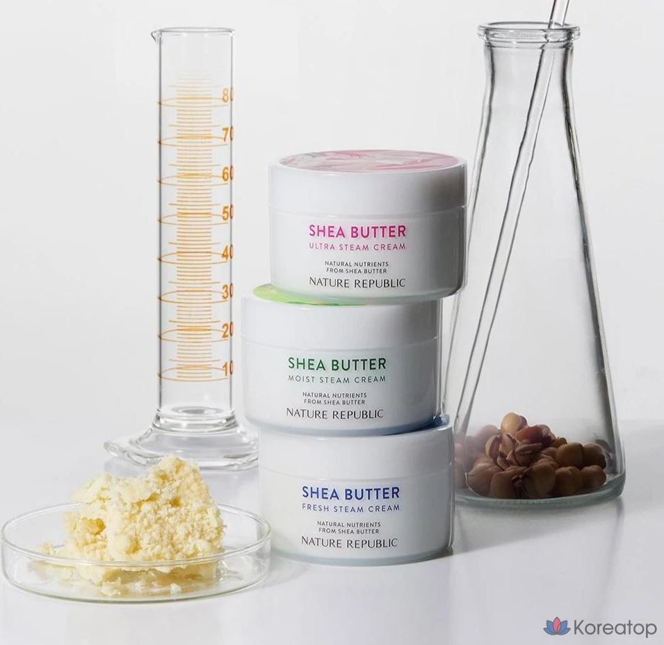 Крем для лица Nature Republic Shea Butter Ultra Steam Cream, 100 мл, 1 шт.