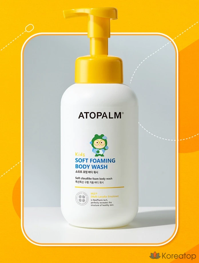 Гель для душа Atopalm Soft Foaming Body Wash, 460 мл, 1 шт.