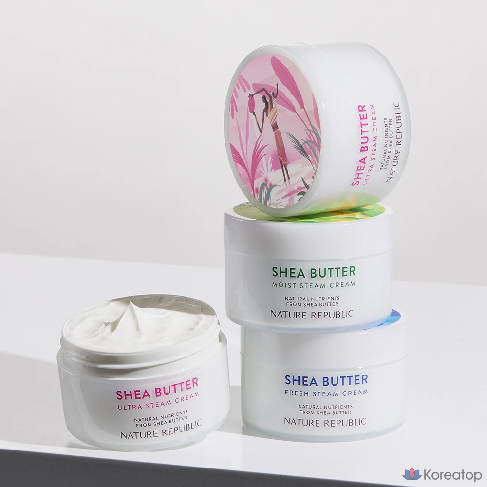 Крем для лица Nature Republic Shea Butter Fresh Steam Cream, 100 мл, 1 шт.